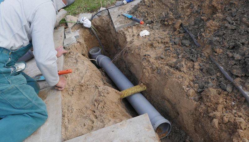 Underground Sewer Installation